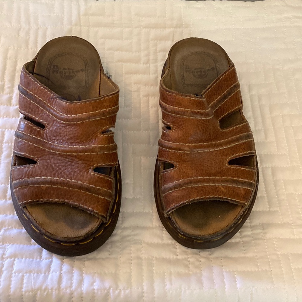 Dr Martens y2k 90s vintage womens sandal MADE IN ENGLAND